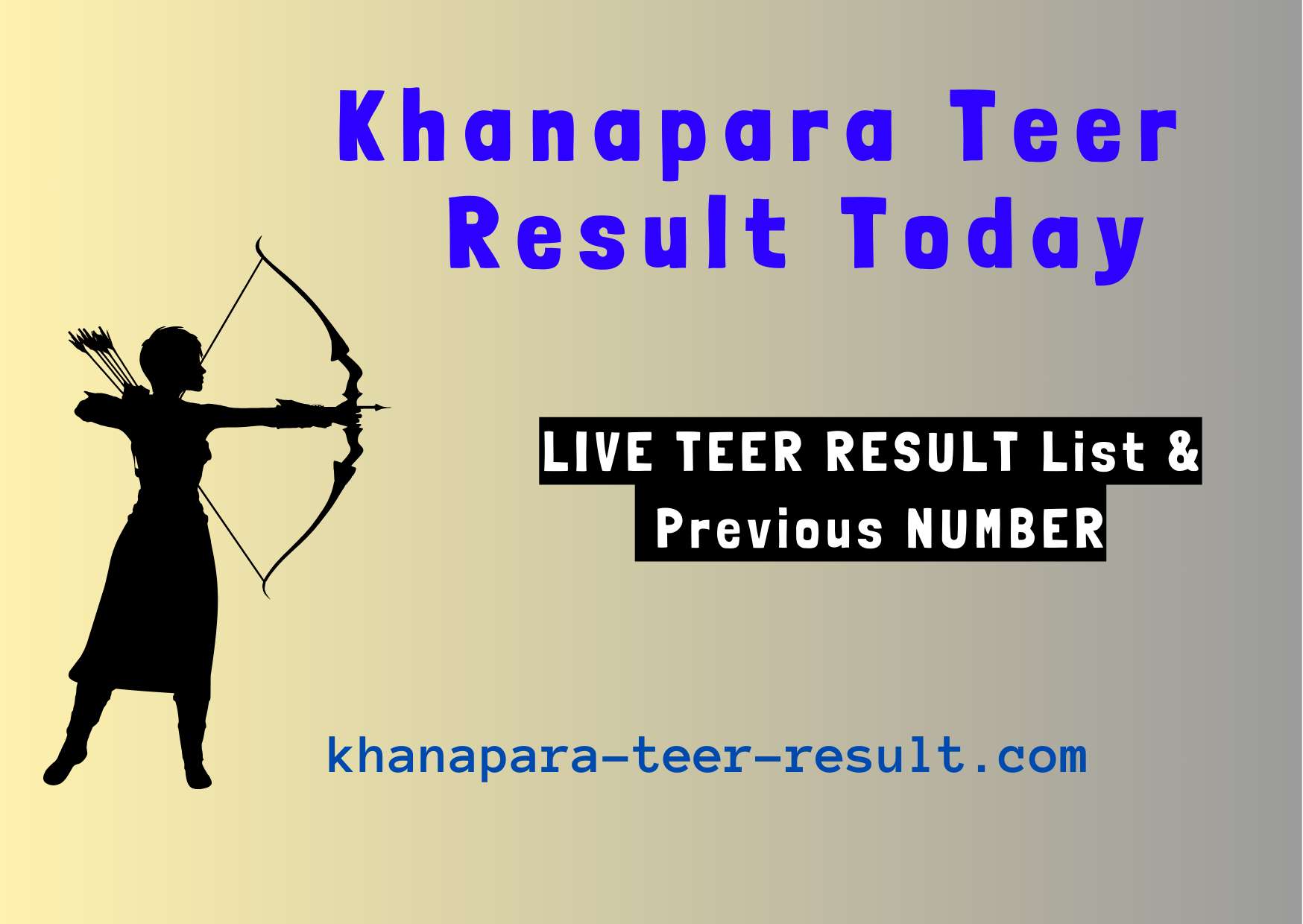 KHANAPARA TEER RESULT today